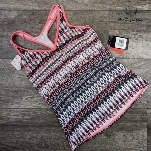 ZeroXposure Teardrop XO Racerback Bikini Top Size 8 - Picture 2 of 3